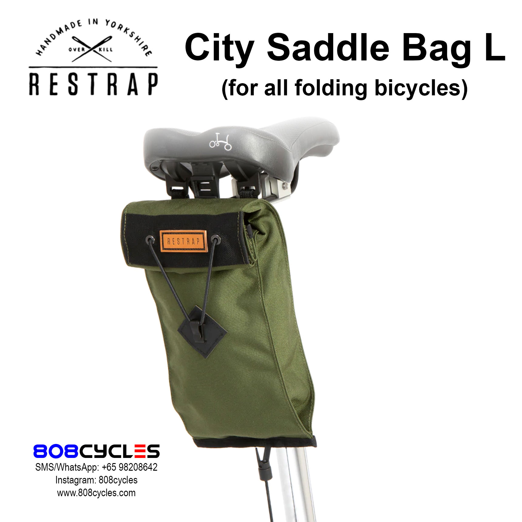 Restrap City Saddle Bag Large - Image 7