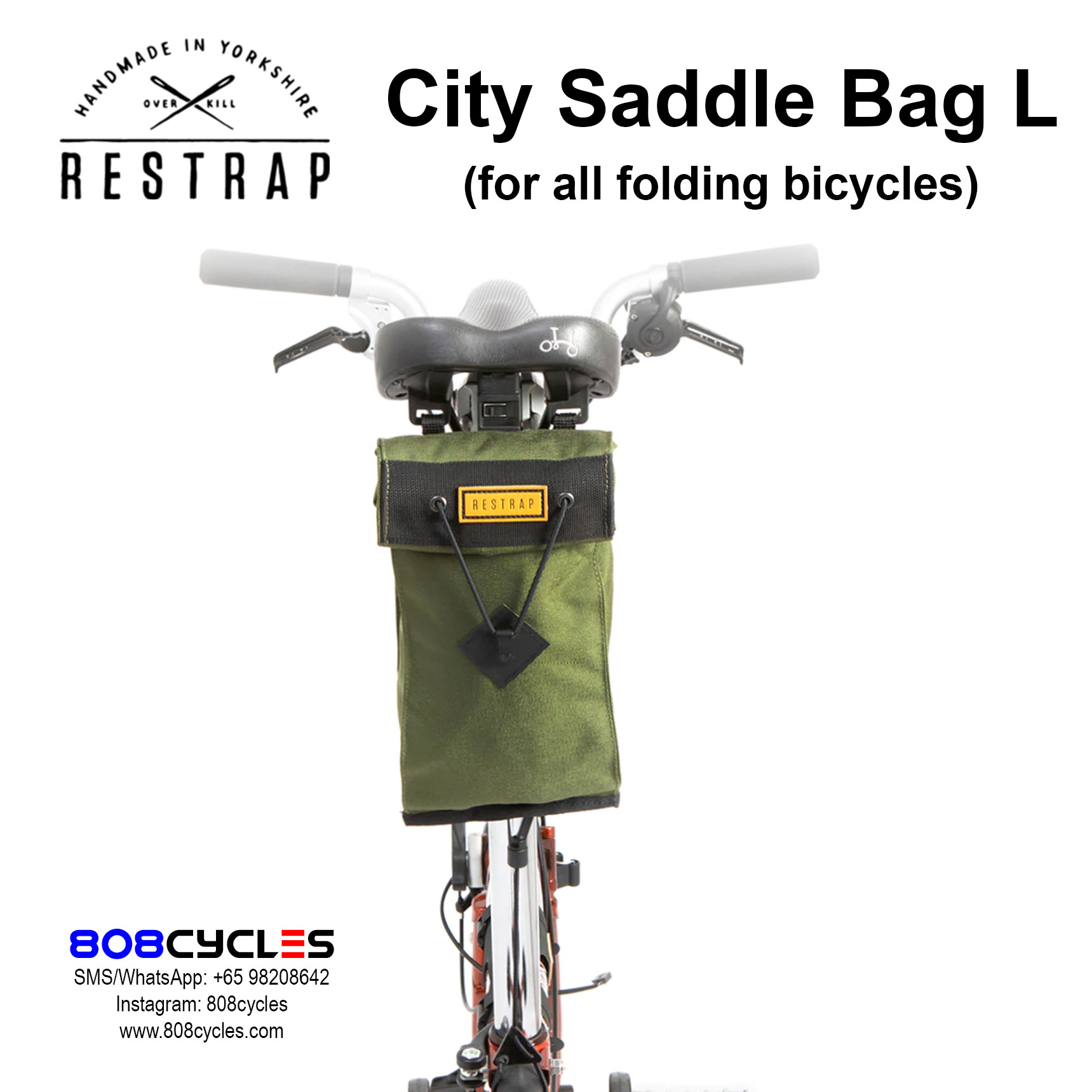 Restrap City Saddle Bag Large - Image 8