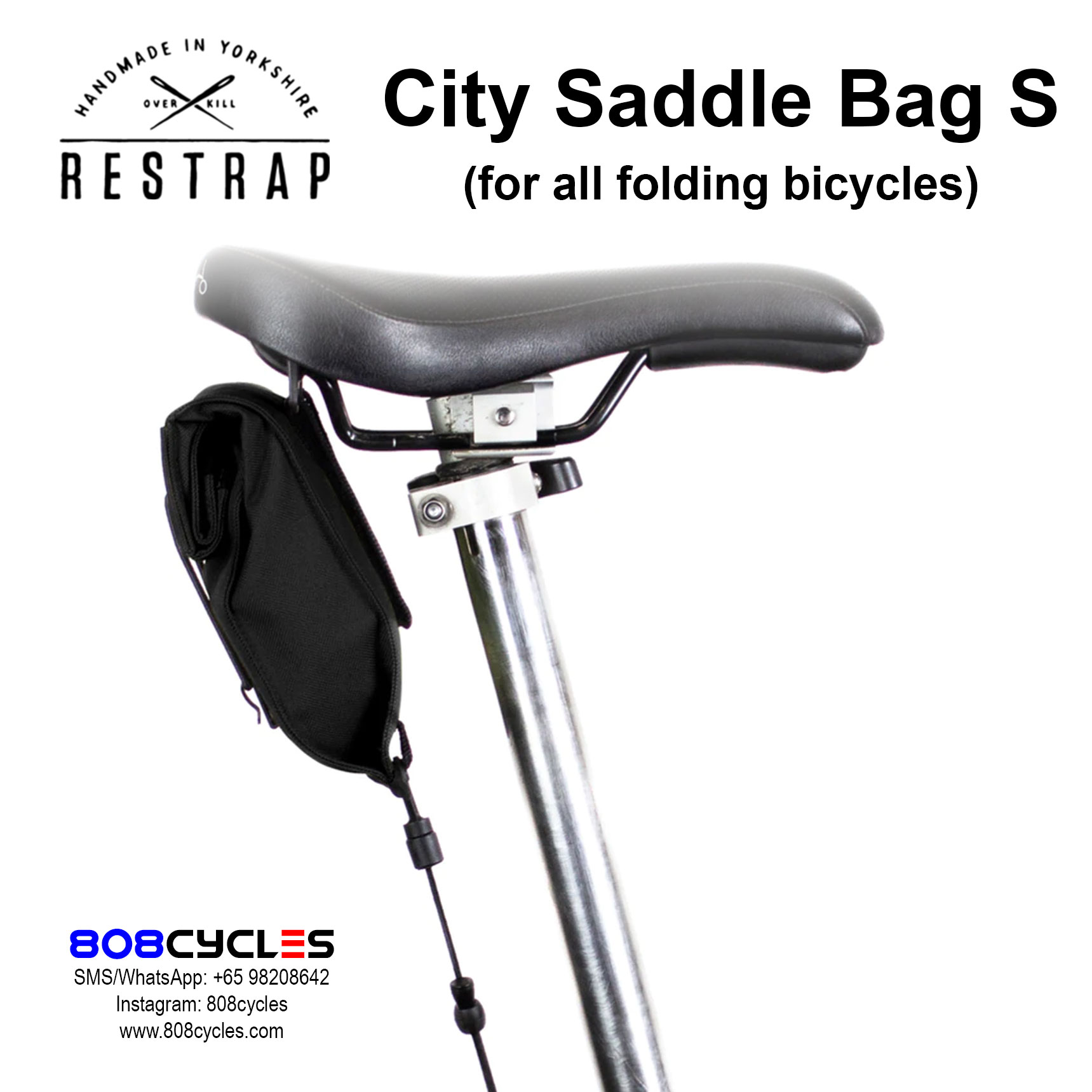 Restrap City Saddle Bag Small - Image 3