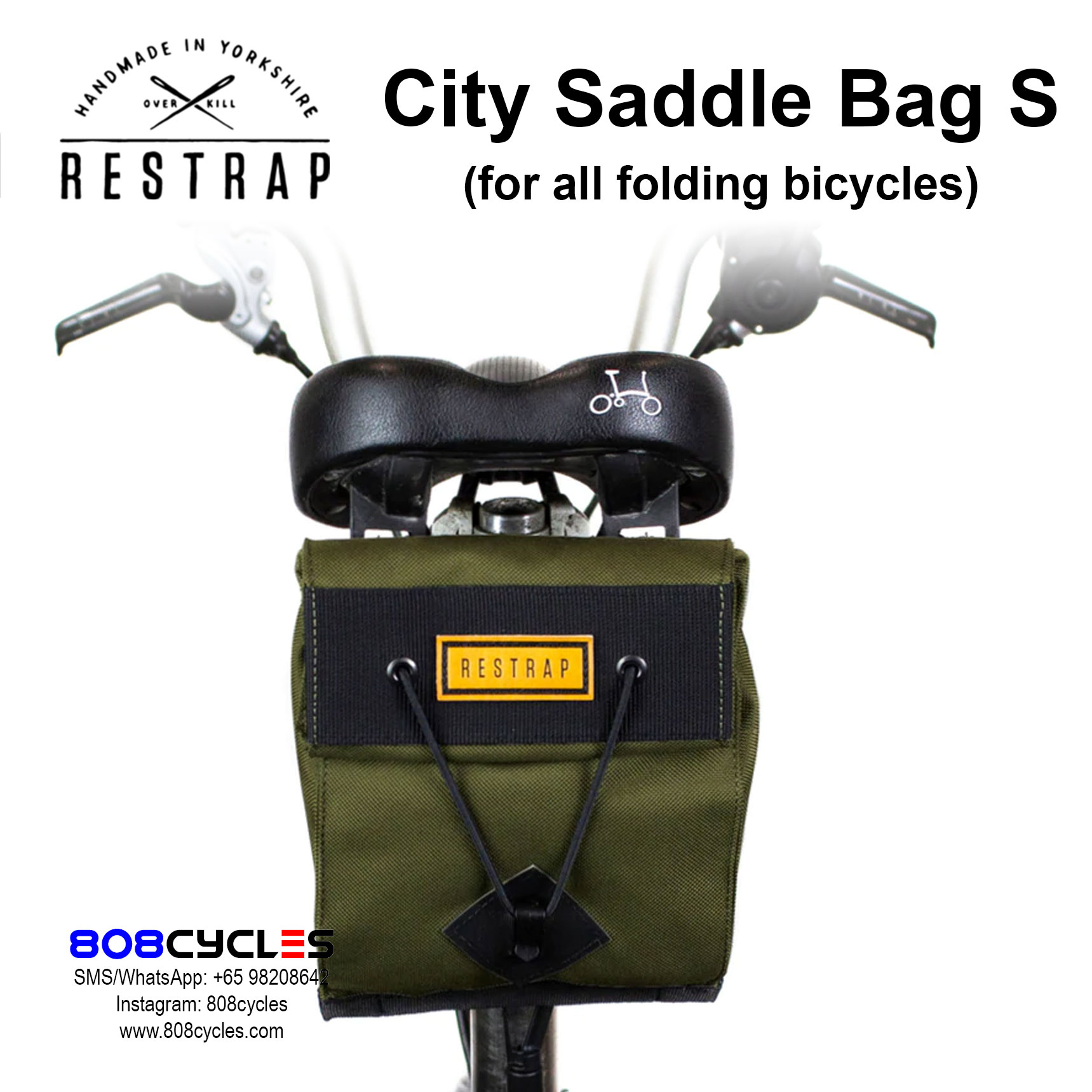 Restrap City Saddle Bag Small - Image 9
