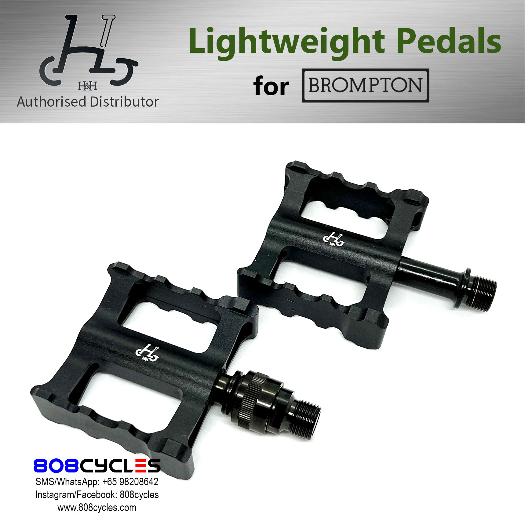 H&H Lightweight Pedals - Image 3