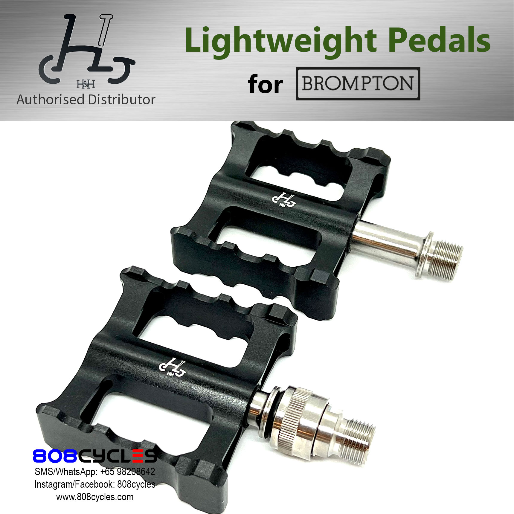 H&H Lightweight Pedals - Image 4