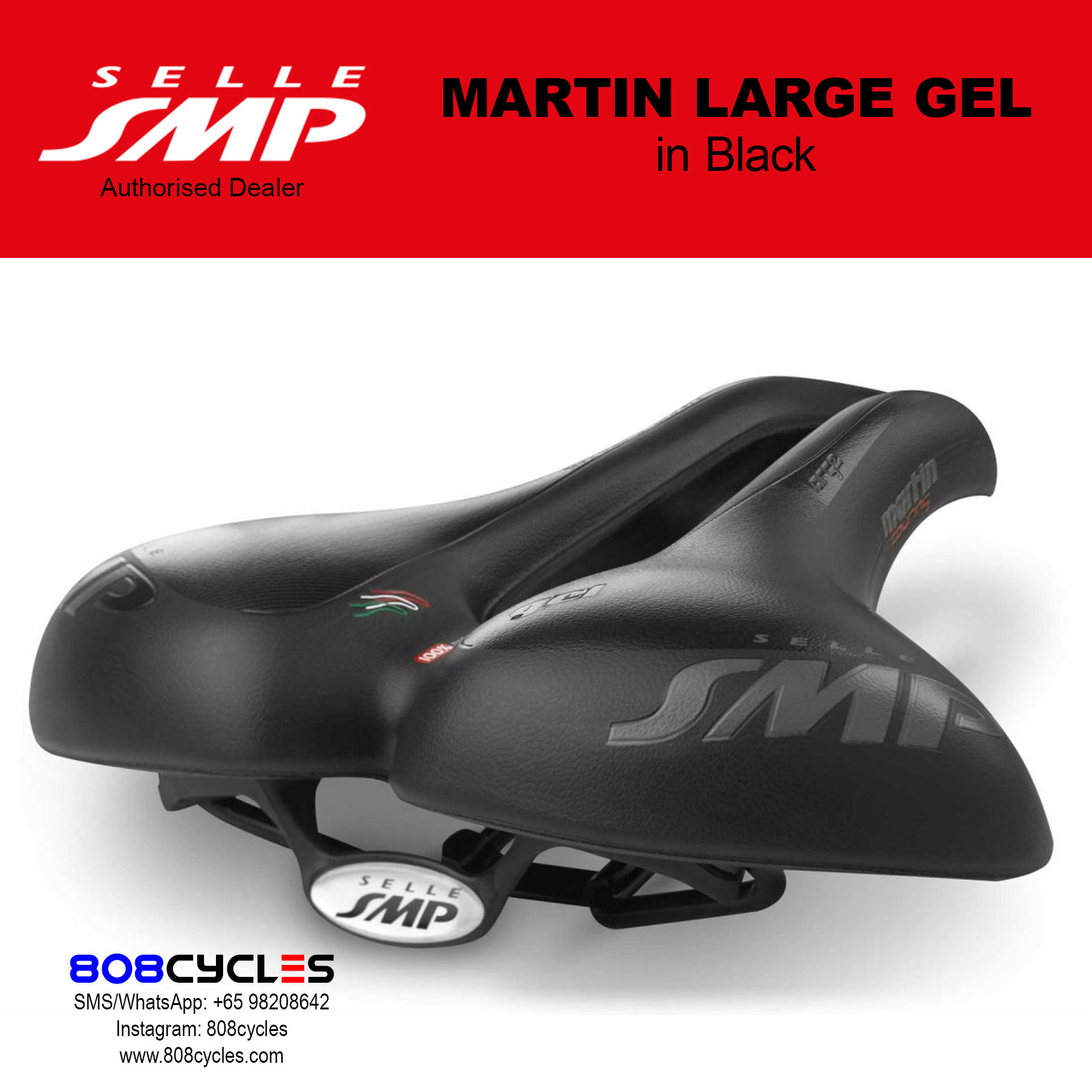 Selle SMP MARTIN TOURING Large Gel