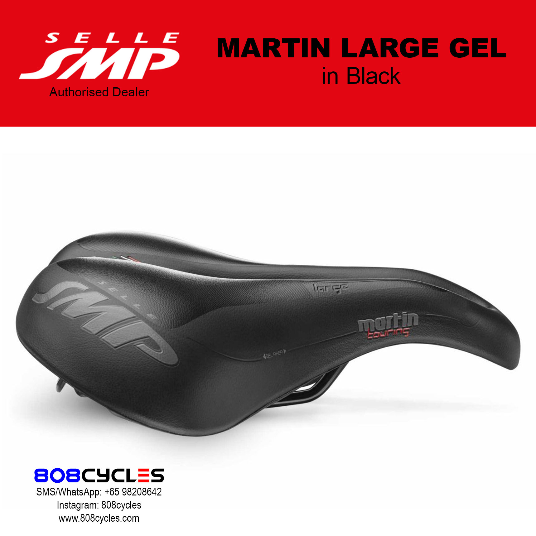 Selle SMP MARTIN TOURING Large Gel - Image 3