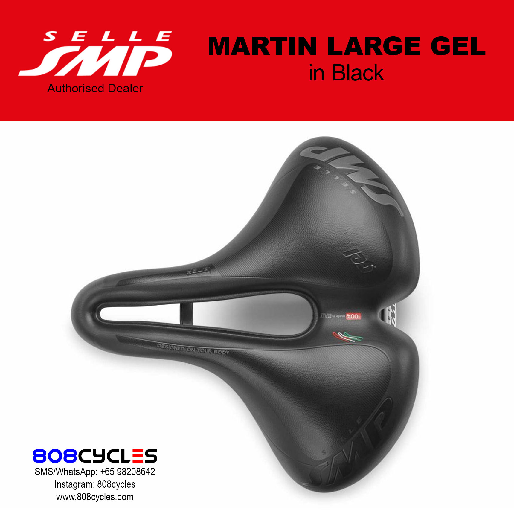 Selle SMP MARTIN TOURING Large Gel - Image 4