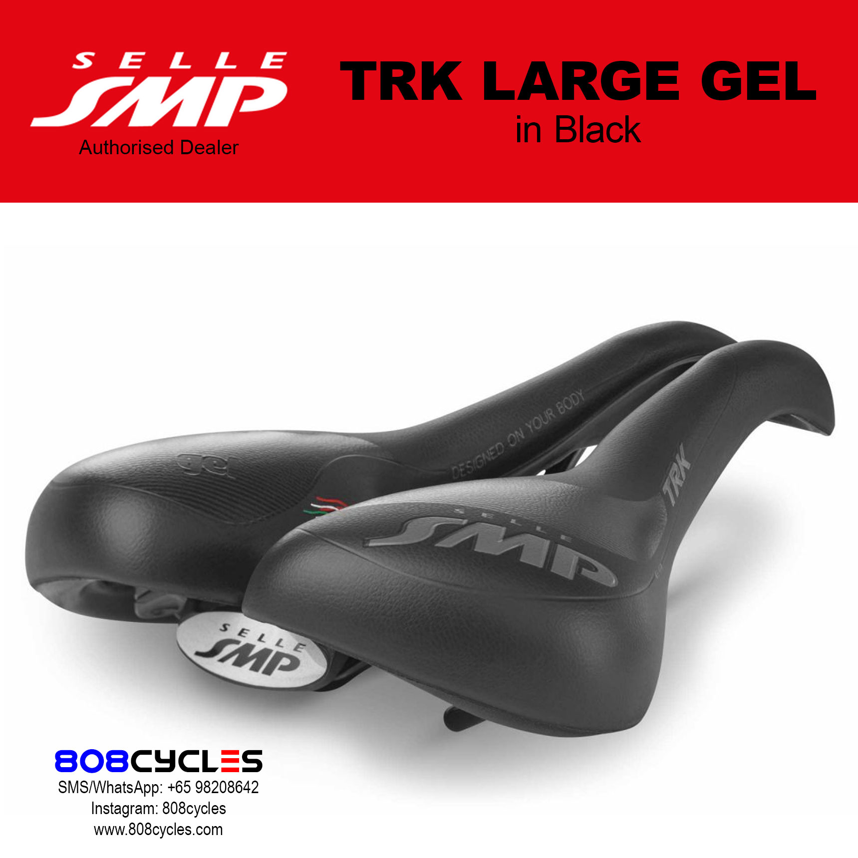Selle SMP TRK Large GEL | 808 Cycles