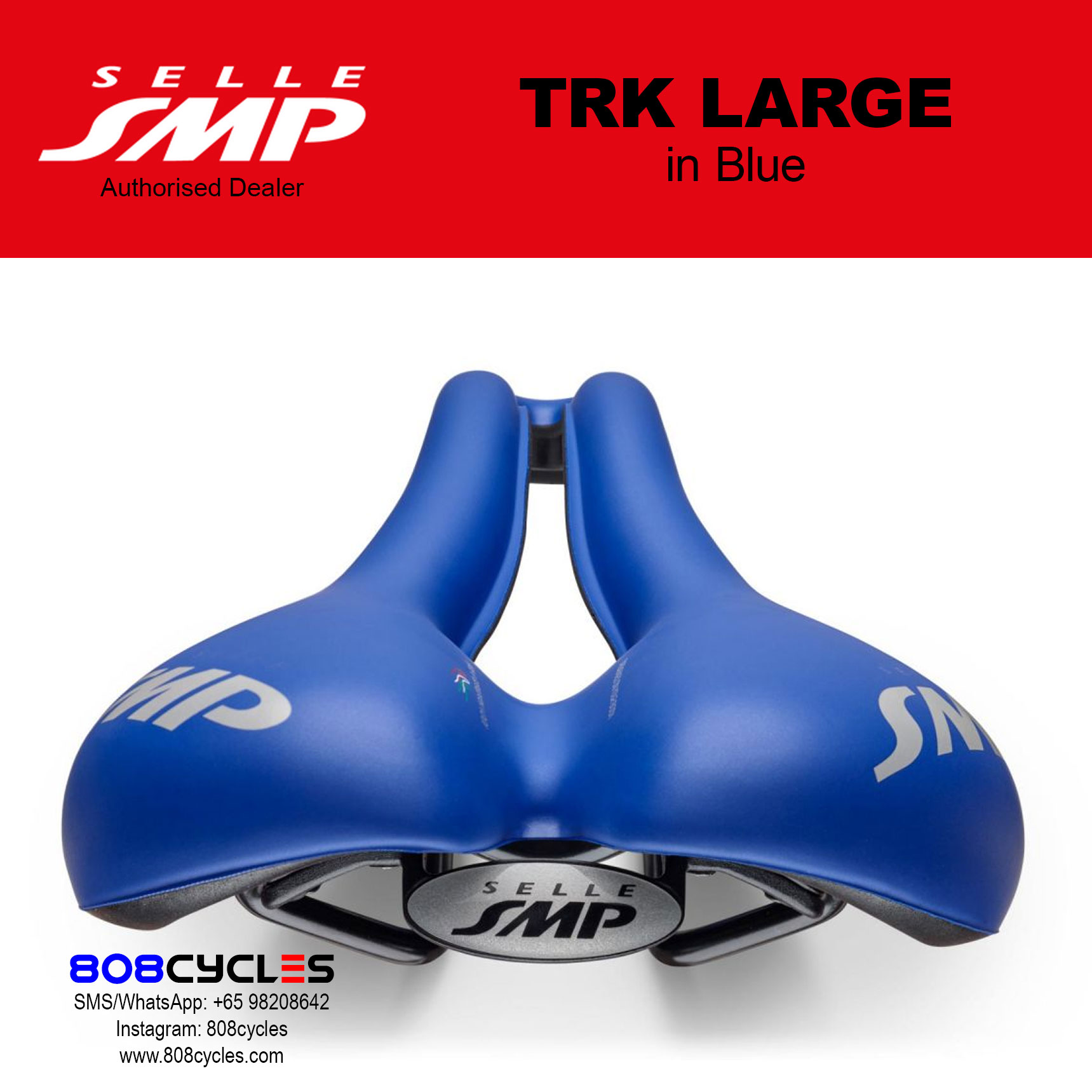Selle SMP TRK Large BLUE - Image 3
