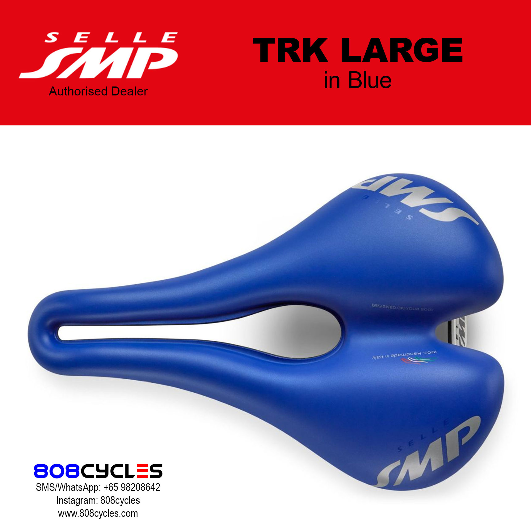 Selle SMP TRK Large BLUE - Image 4
