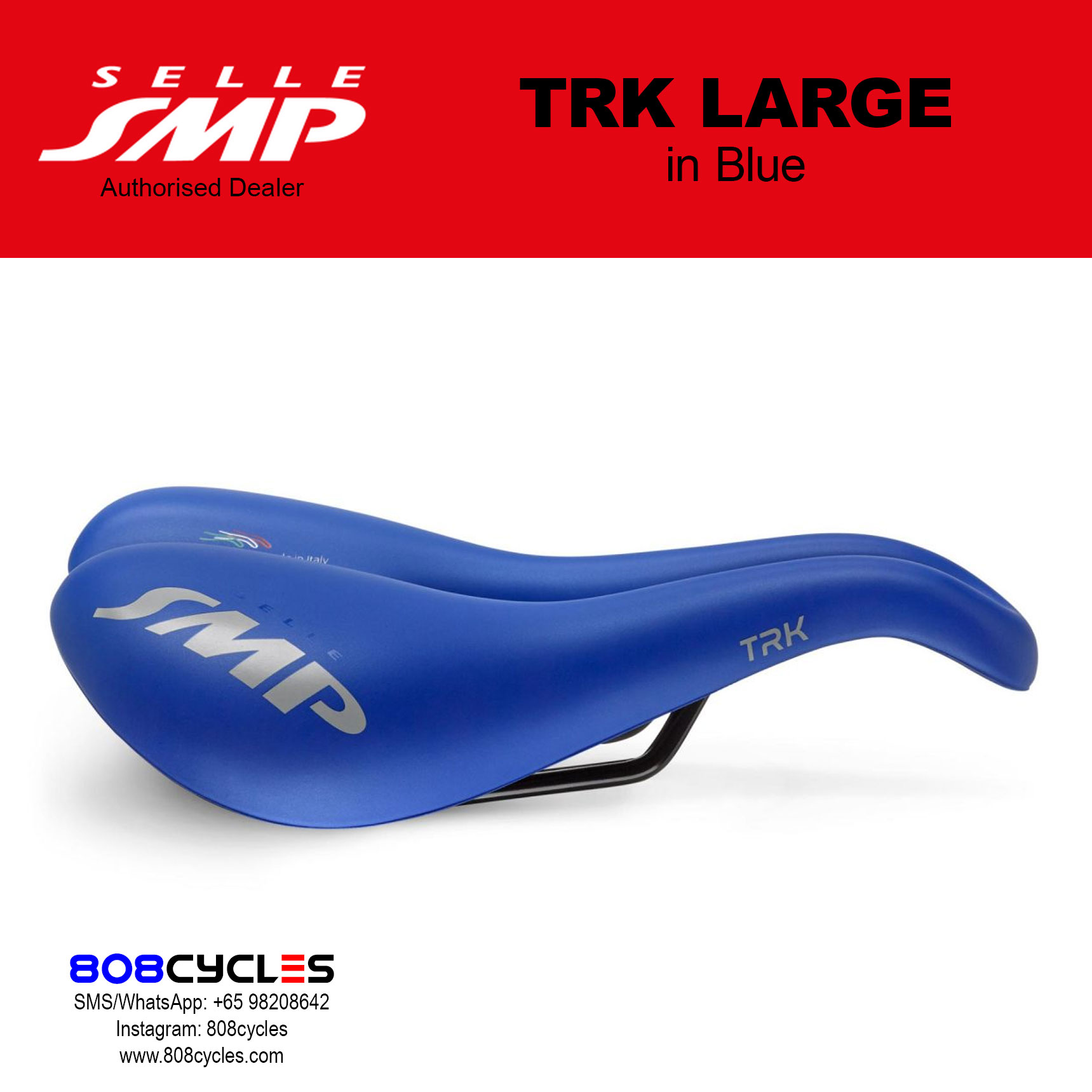 Selle SMP TRK Large BLUE - Image 5