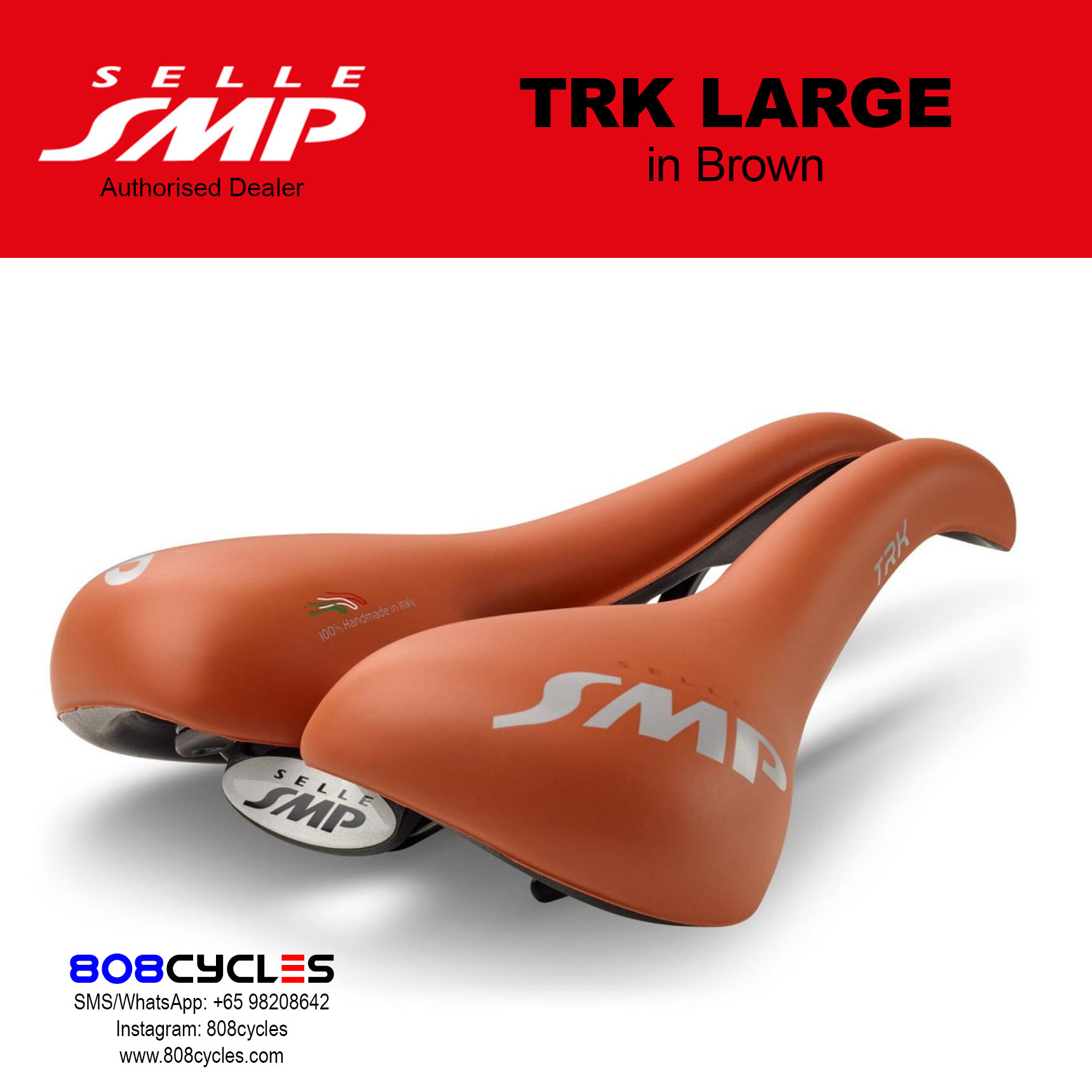 Selle SMP TRK Large BROWN