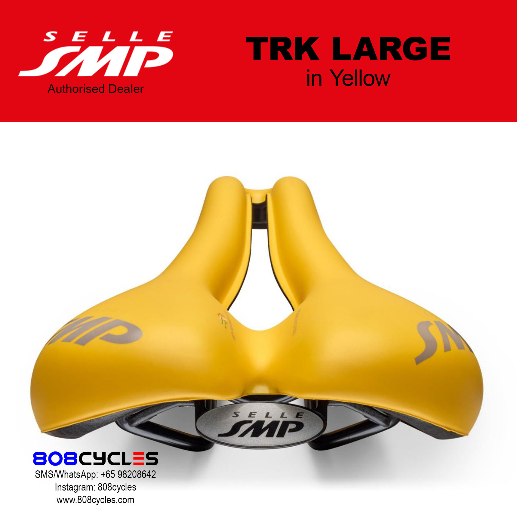 Selle SMP TRK Large YELLOW - Image 3