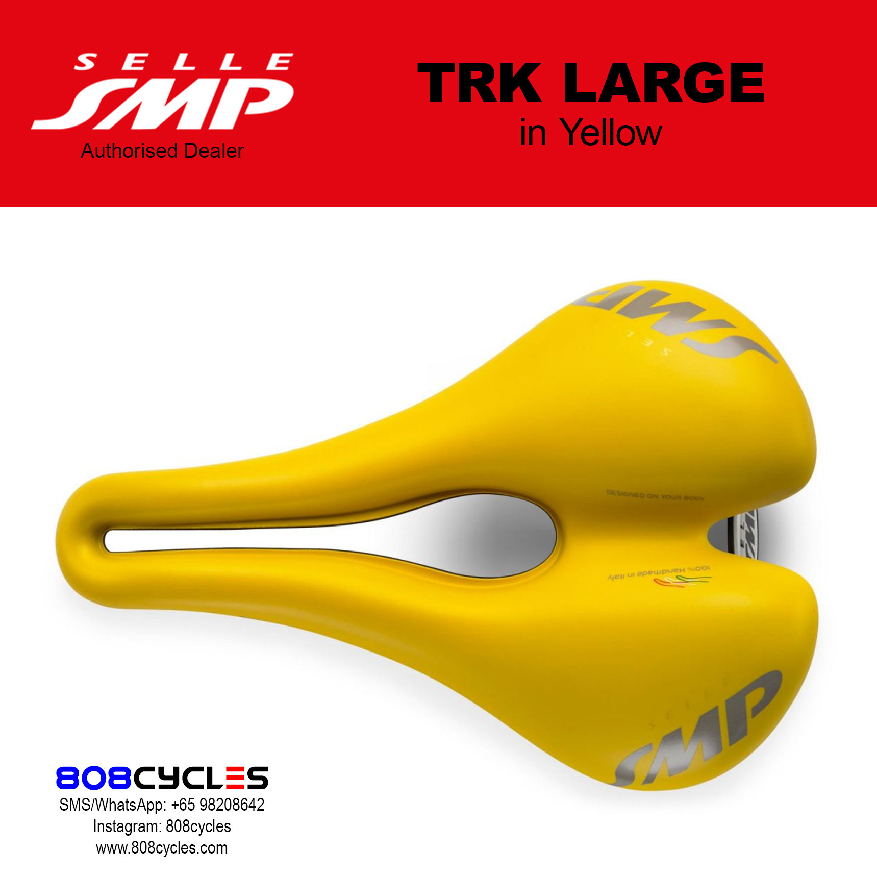 Selle SMP TRK Large YELLOW - Image 4