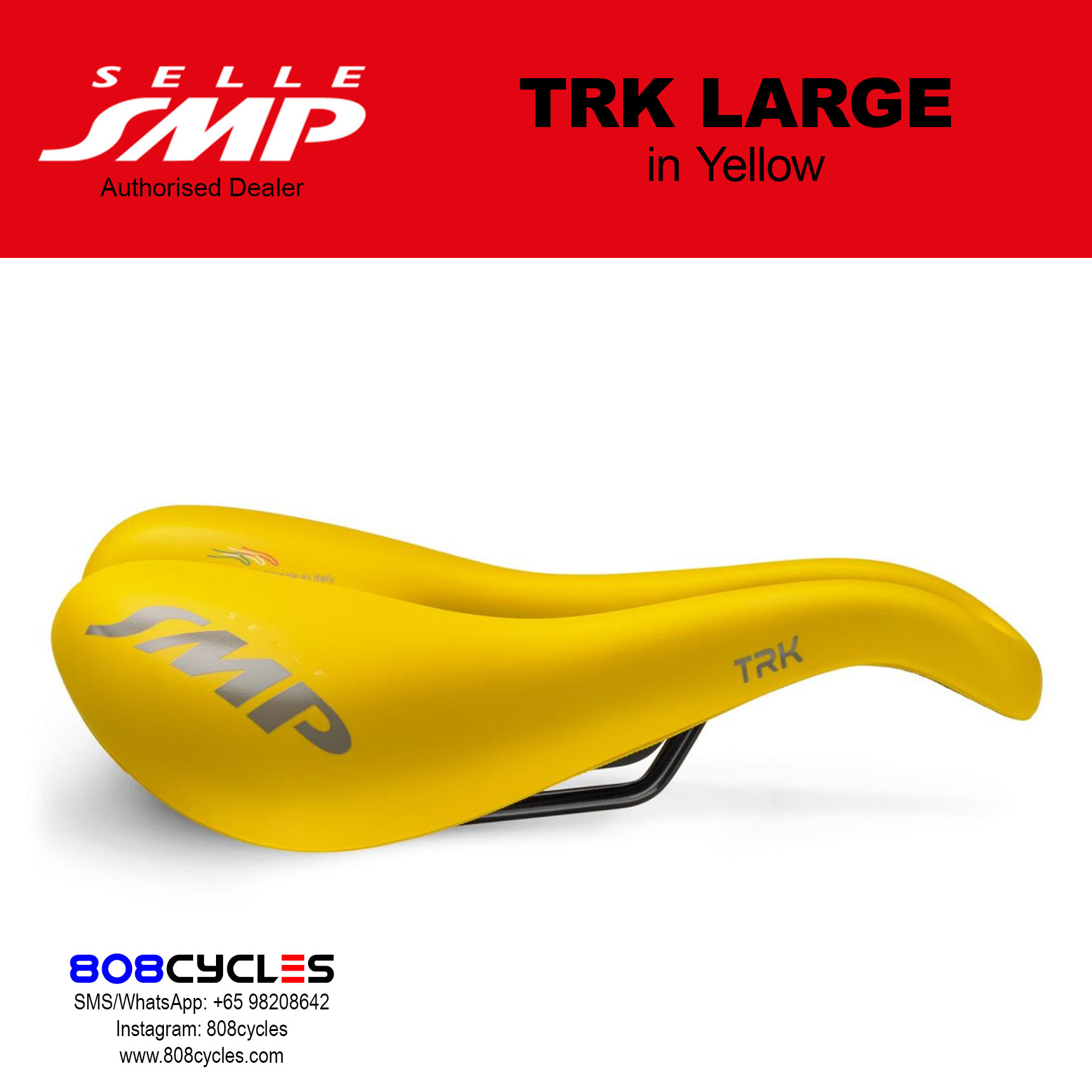 Selle SMP TRK Large YELLOW - Image 5