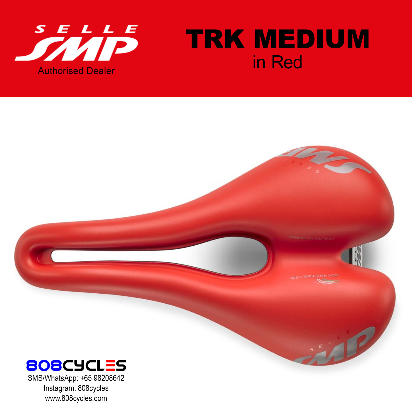 Selle SMP TRK Medium RED - Image 4