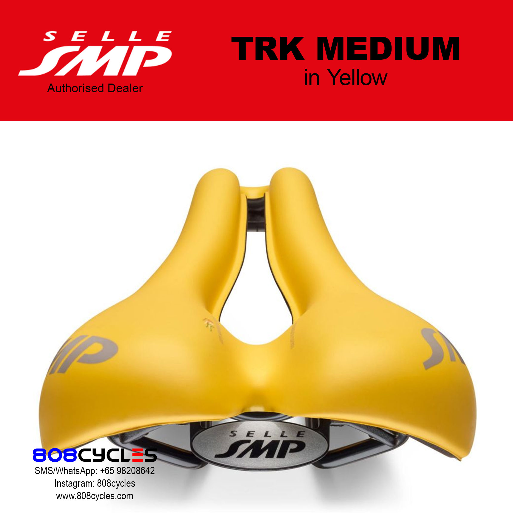 Selle SMP TRK Medium YELLOW - Image 3