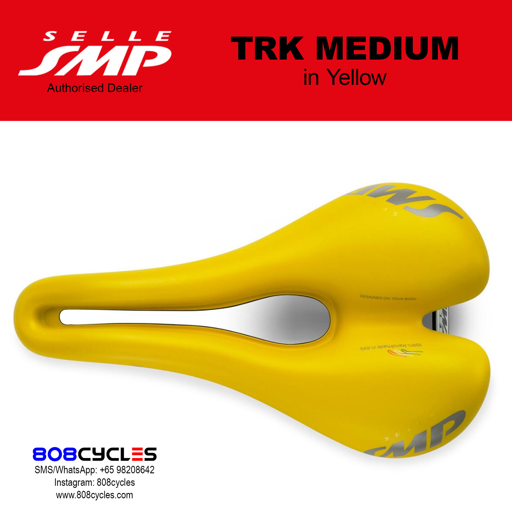 Selle SMP TRK Medium YELLOW - Image 4
