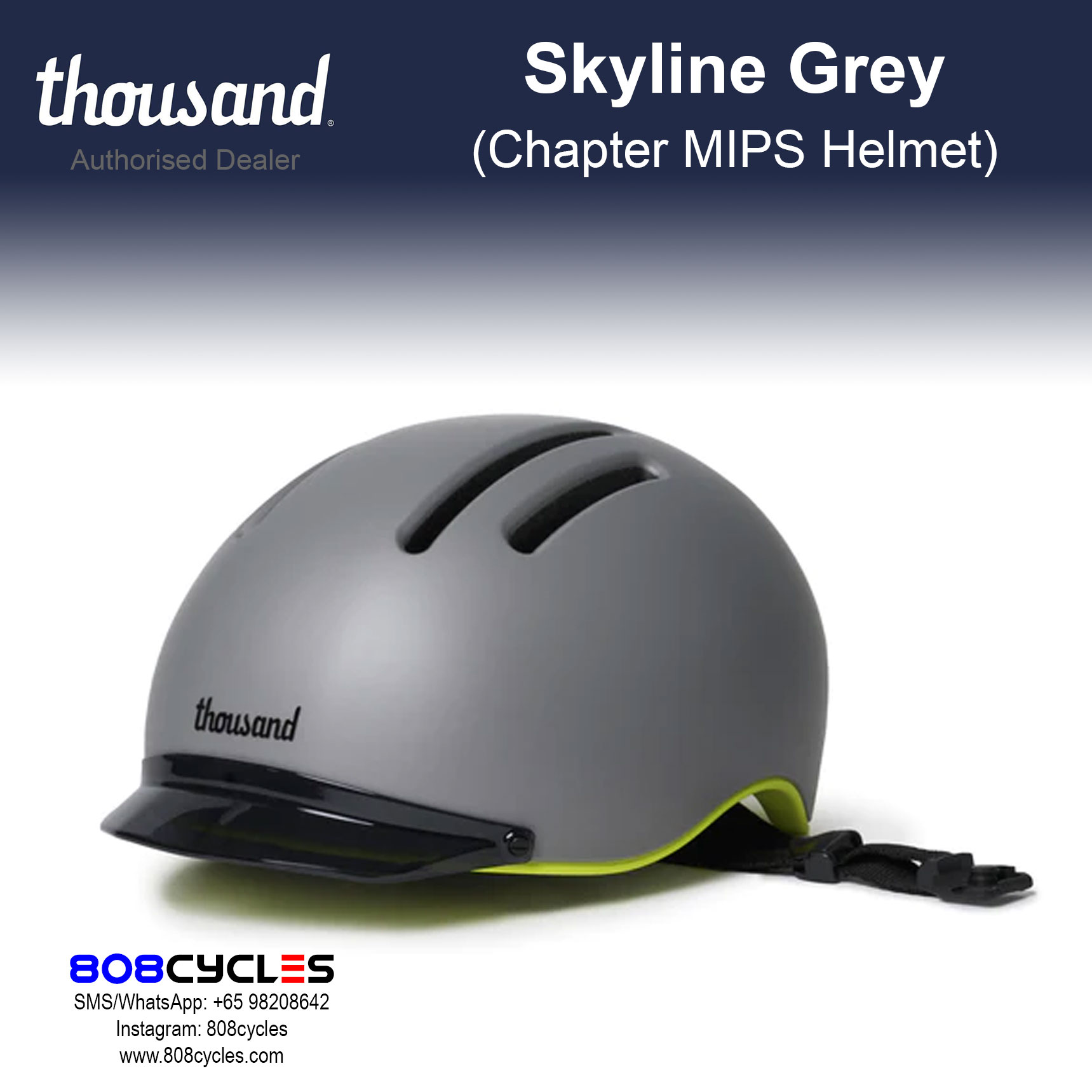 Thousand Chapter MIPS Collection - Chapter Skyline Grey