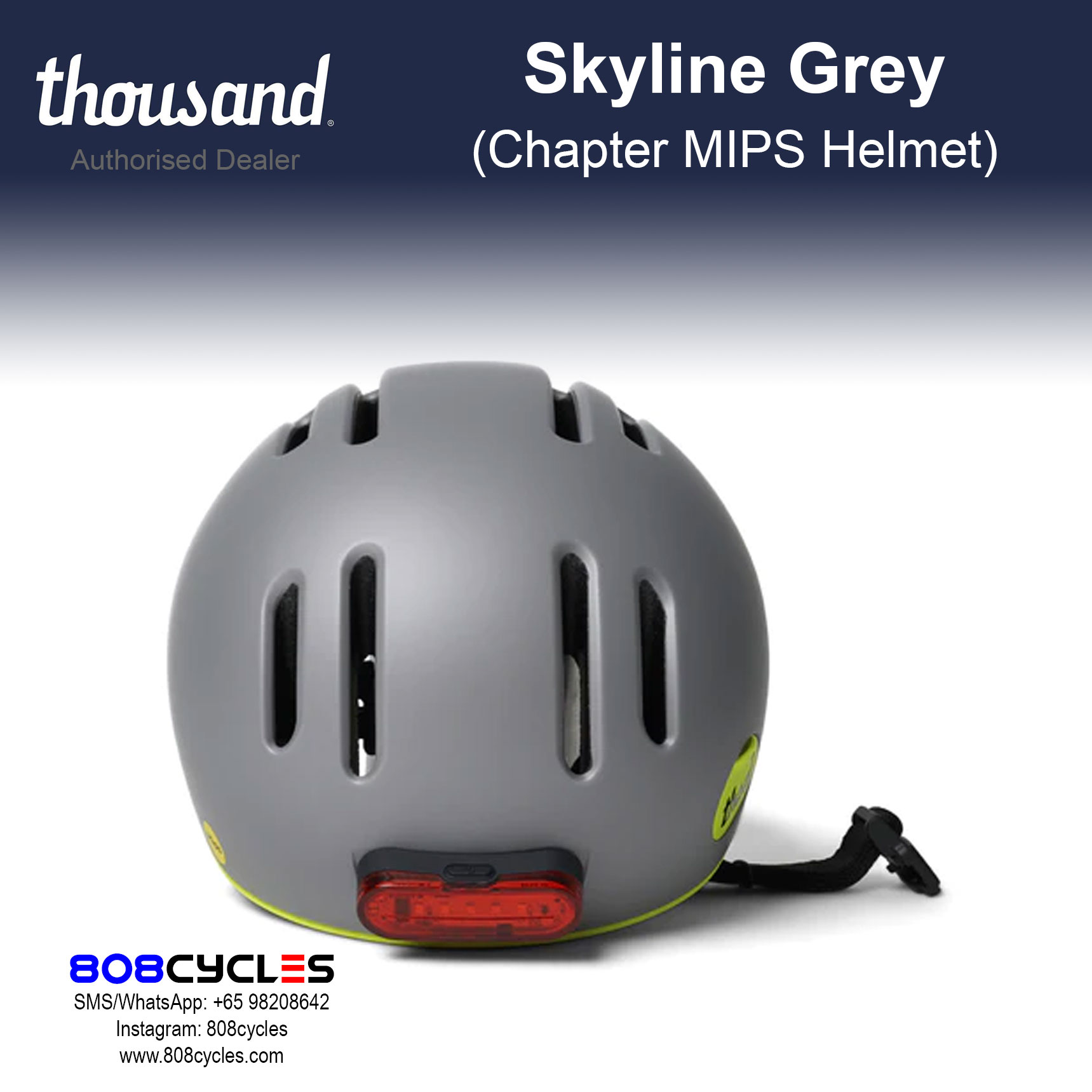Thousand Chapter MIPS Collection - Chapter Skyline Grey - Image 4