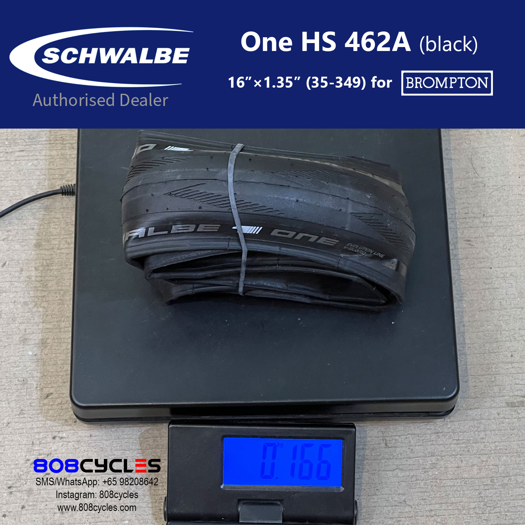 Schwalbe One HS 462A (black, foldable) - Image 4