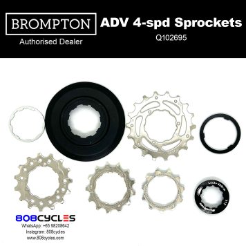BROMPTON Advance 4-Speed Sprocket Set Q102695