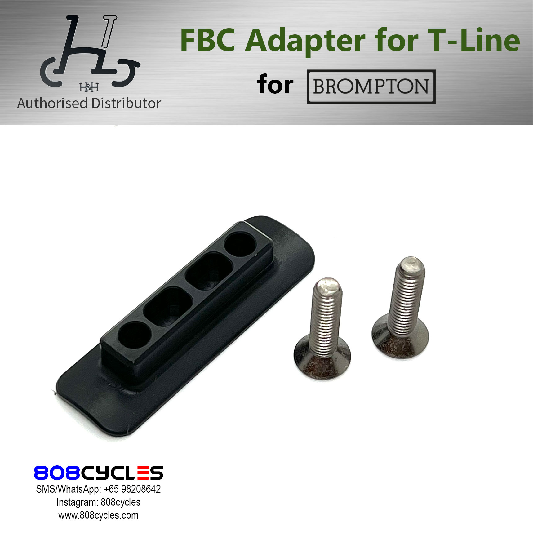 H&H FBC Adapter for T-Line | 808 Cycles