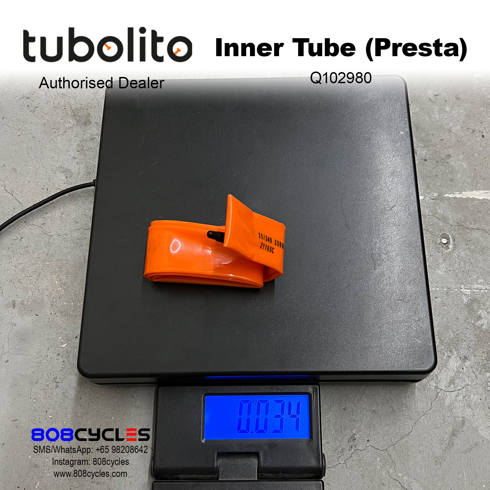 Tubolito Inner Tube - Presta - Image 3