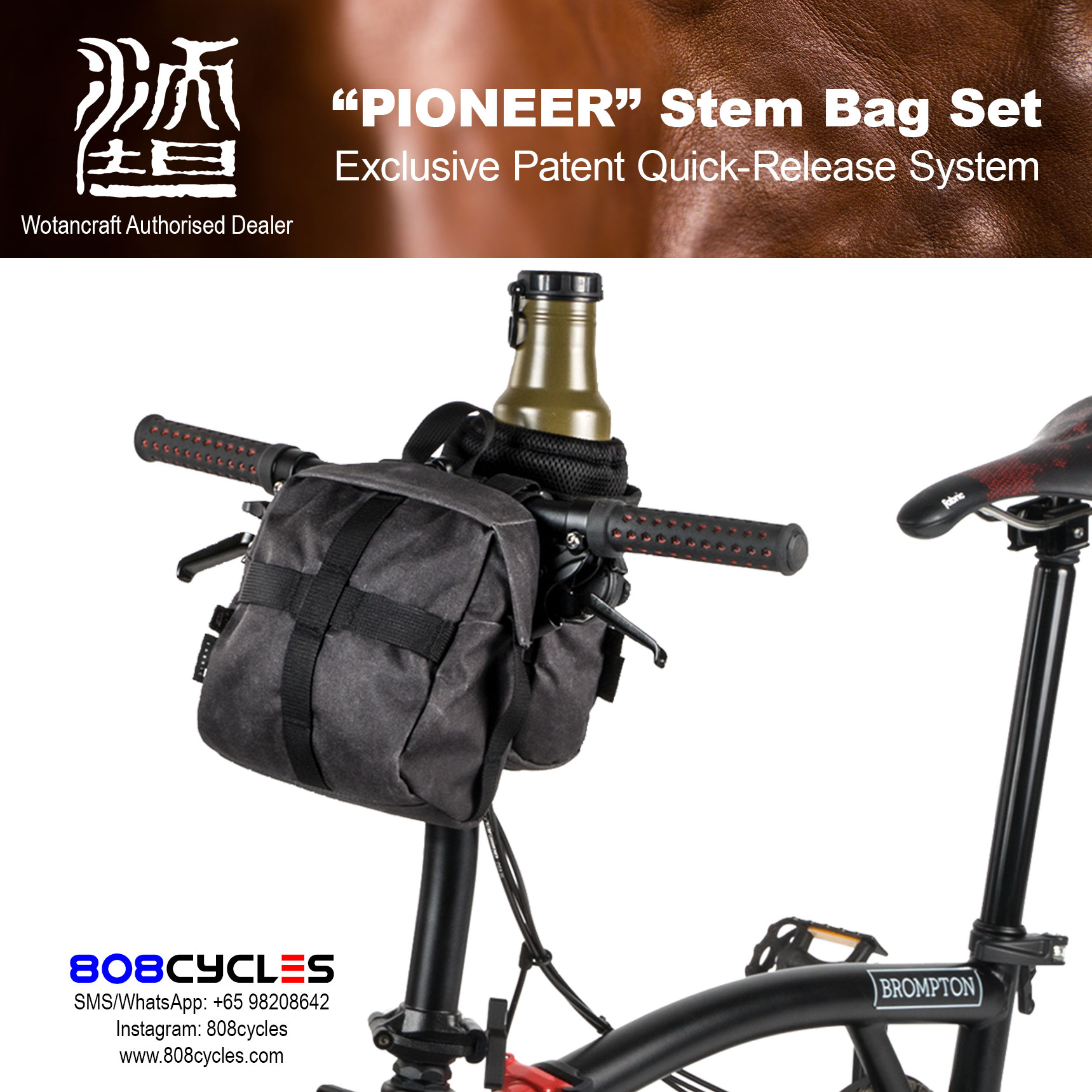 Wotancraft "Pioneer" Stem Bag Set - Image 8