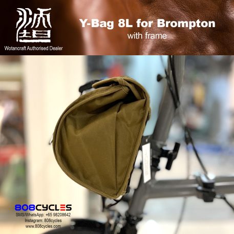 Wotancraft Y-Bag 8L for Brompton – 808 Cycles