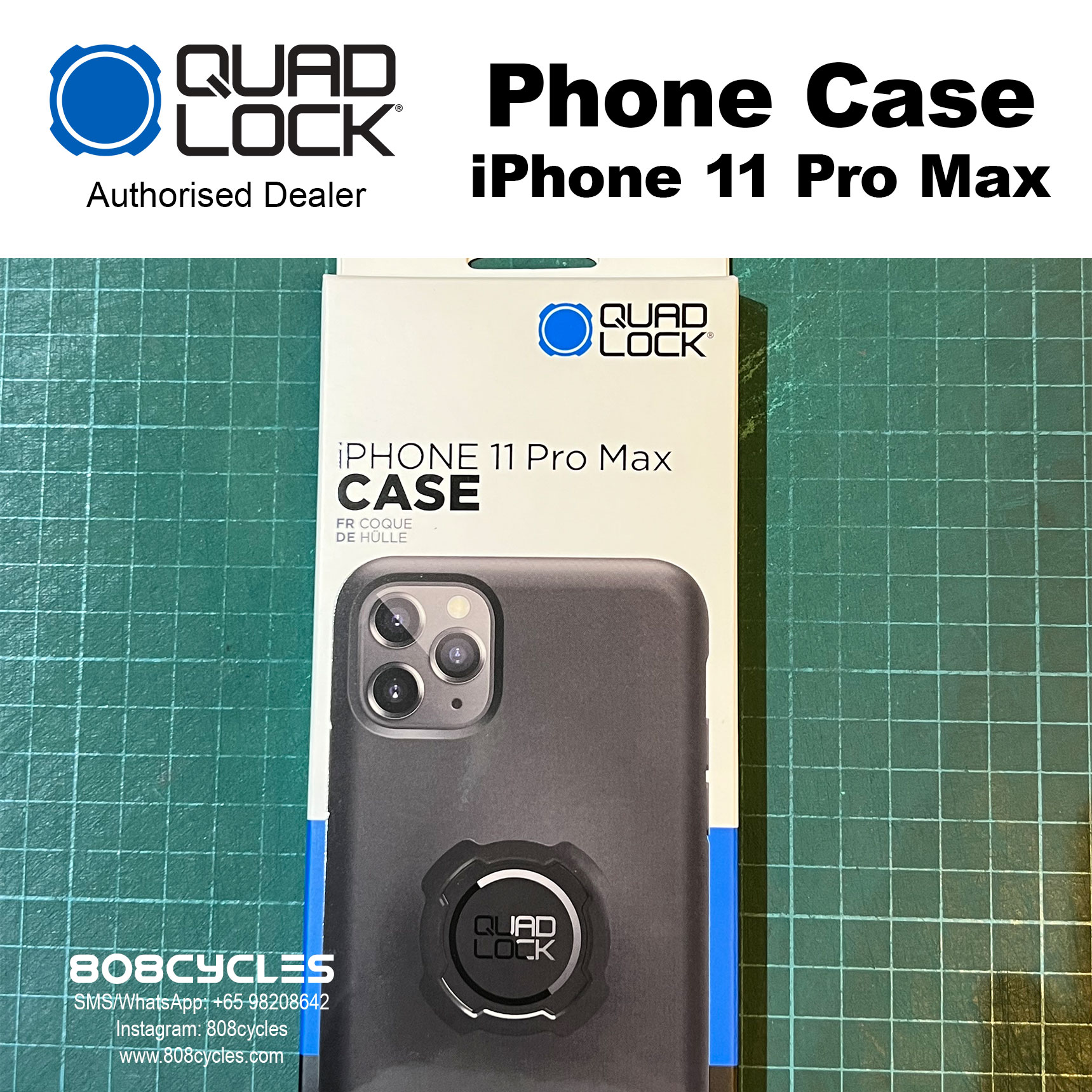 Quad Lock iPHONE 11 Pro Max CASE