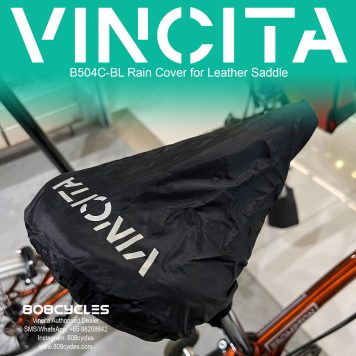Vincita B504C-BL Rain Cover for Leather Saddle