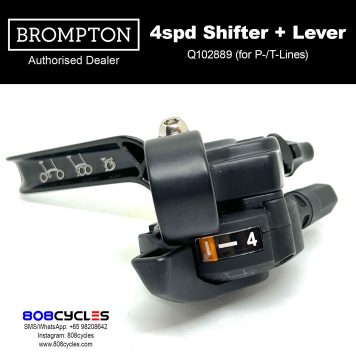 BROMPTON ADV 4SPD Shifter + Brake Lever (for P-/T-Line)
