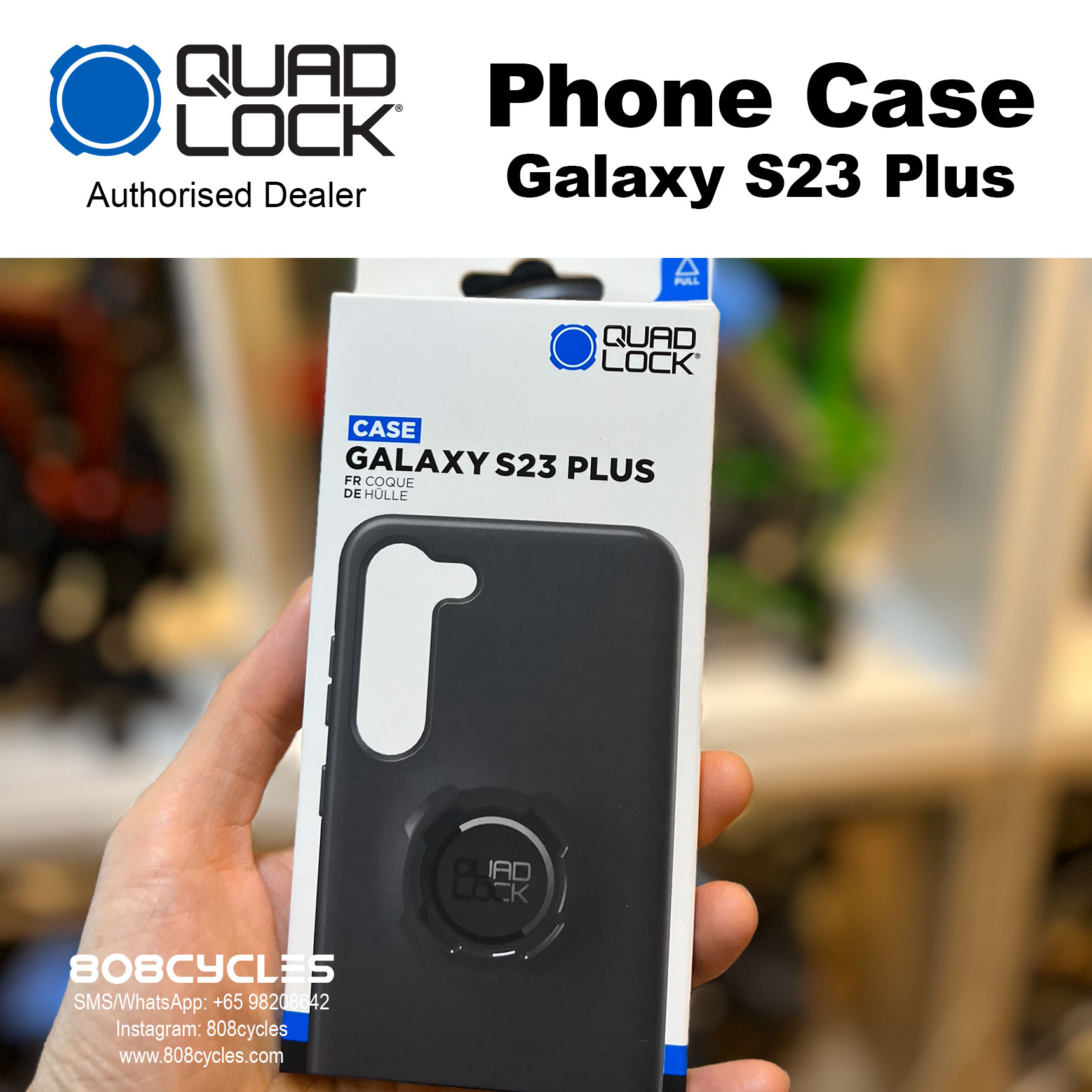 Quad Lock Galaxy S23 Plus CASE
