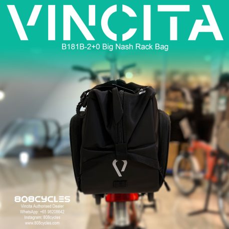Vincita B181B-2+0 Big Nash Rack Bag – 808 Cycles