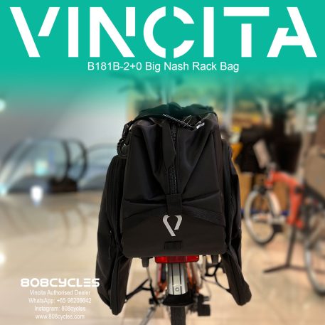 Vincita B181B-2+0 Big Nash Rack Bag – 808 Cycles
