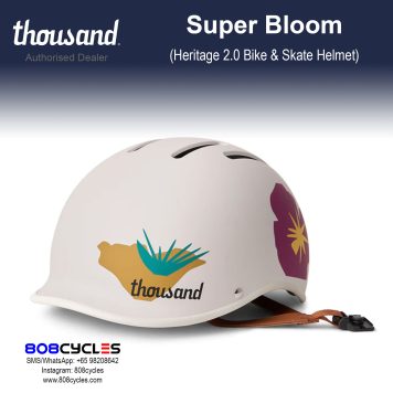 Thousand Heritage 2.0 Bike & Skate Helmet - Super Bloom