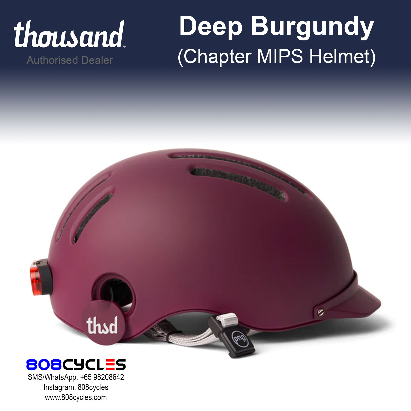Thousand Chapter MIPS Collection - Deep Burgundy - Image 4