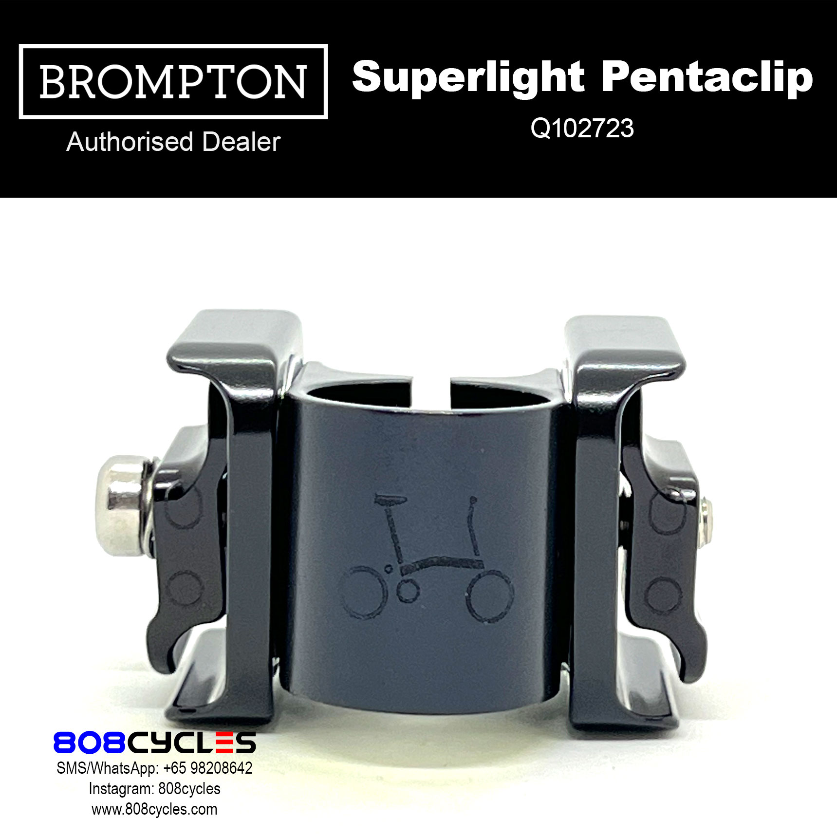 BROMPTON Superlight Pentaclip - Image 3