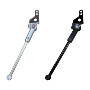 Minoura SL-MV3 kickstand for Brompton in Silver and Black