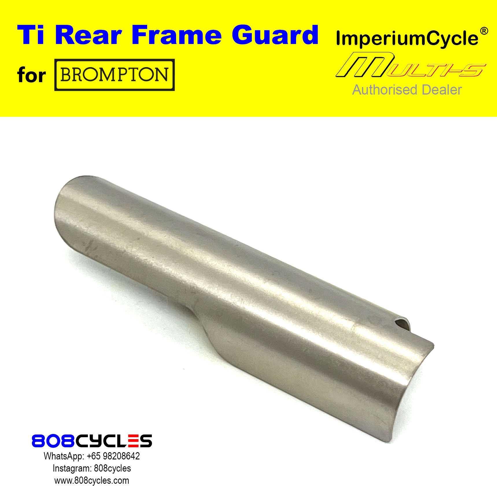 Multi-S Ti Extended Rear Frame Guard - Image 5