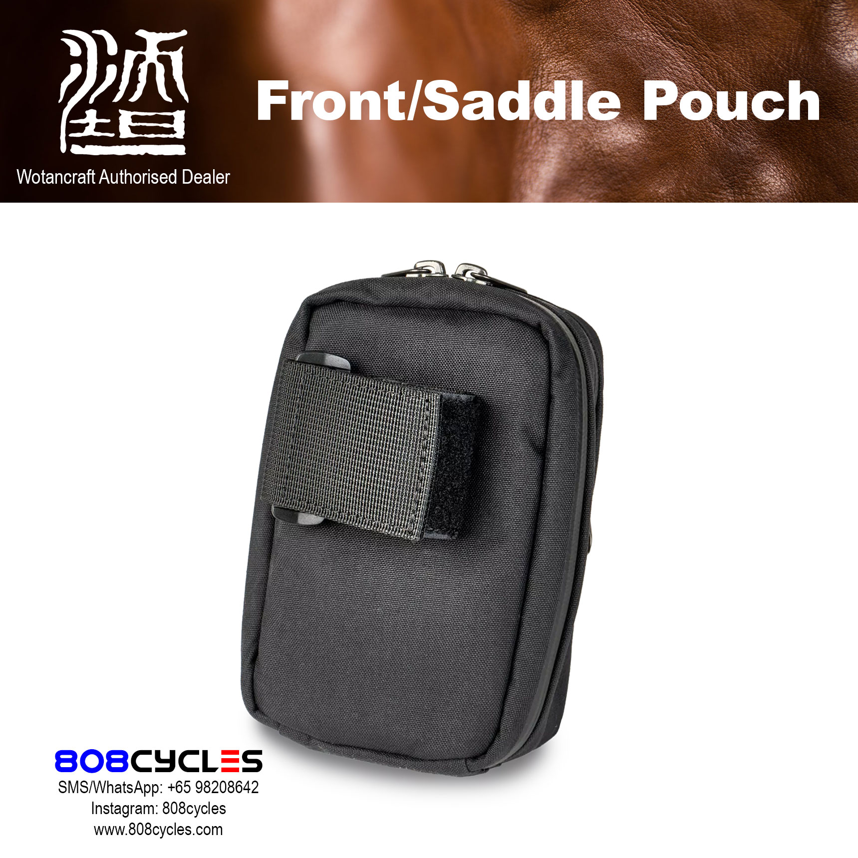 Wotancraft Front/Saddle Pouch - Image 3