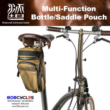 Wotancraft Multi-Function Bottle Saddle Pouch