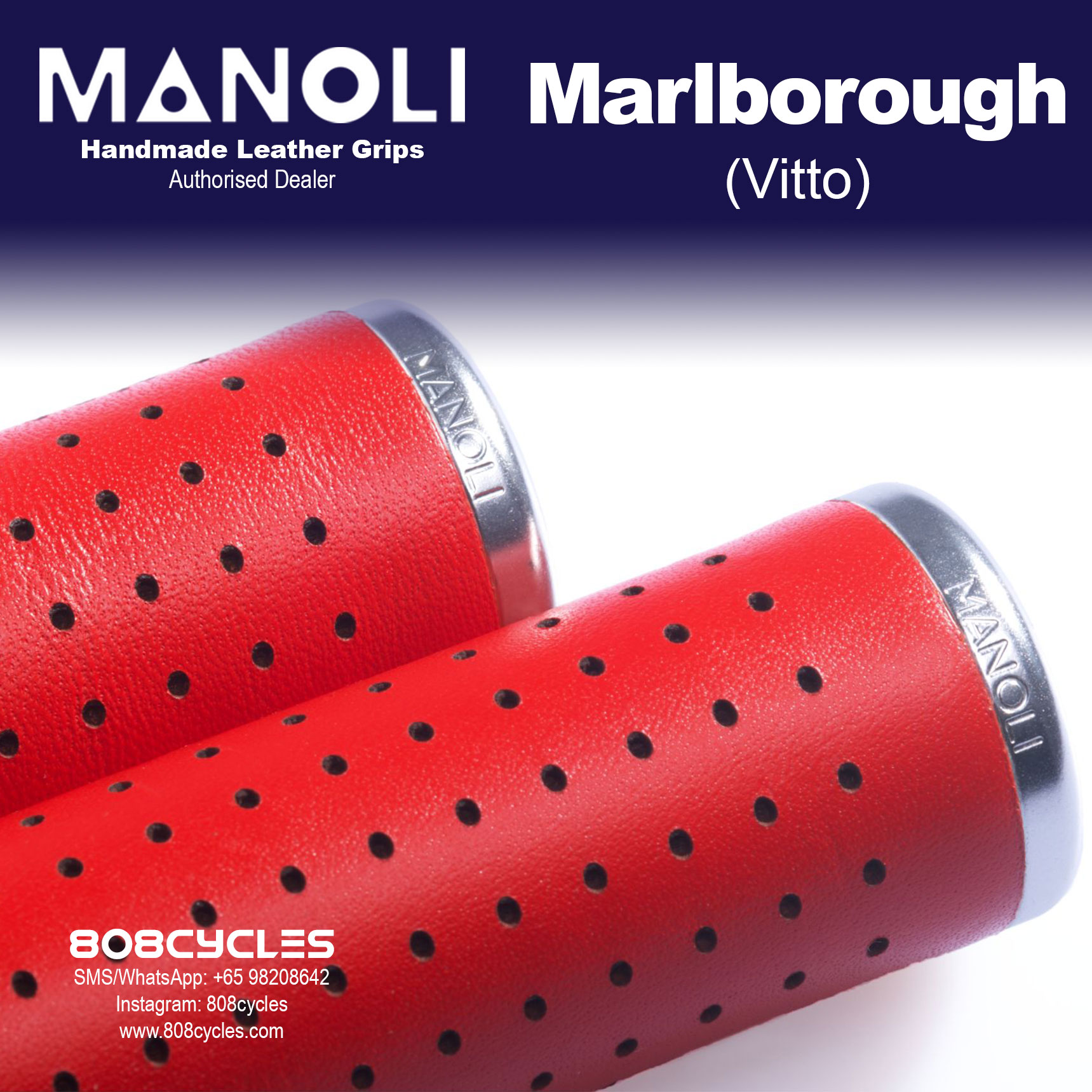 Manoli Leather Grips - Vitto Marlboro - Image 5