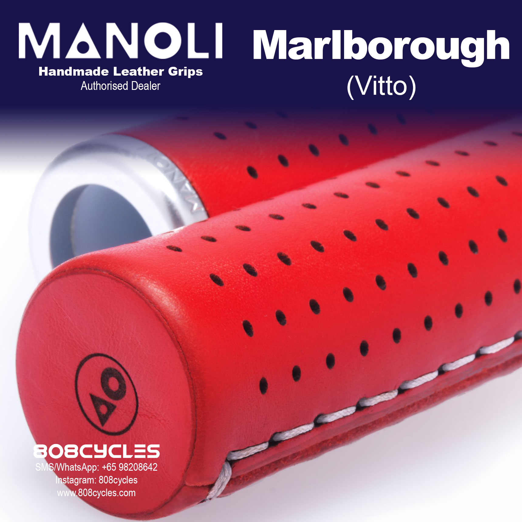 Manoli Leather Grips - Vitto Marlboro - Image 6