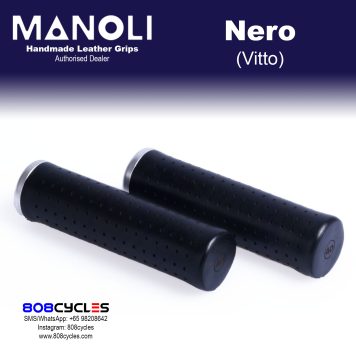 Manoli Leather Grips - Vitto Nero