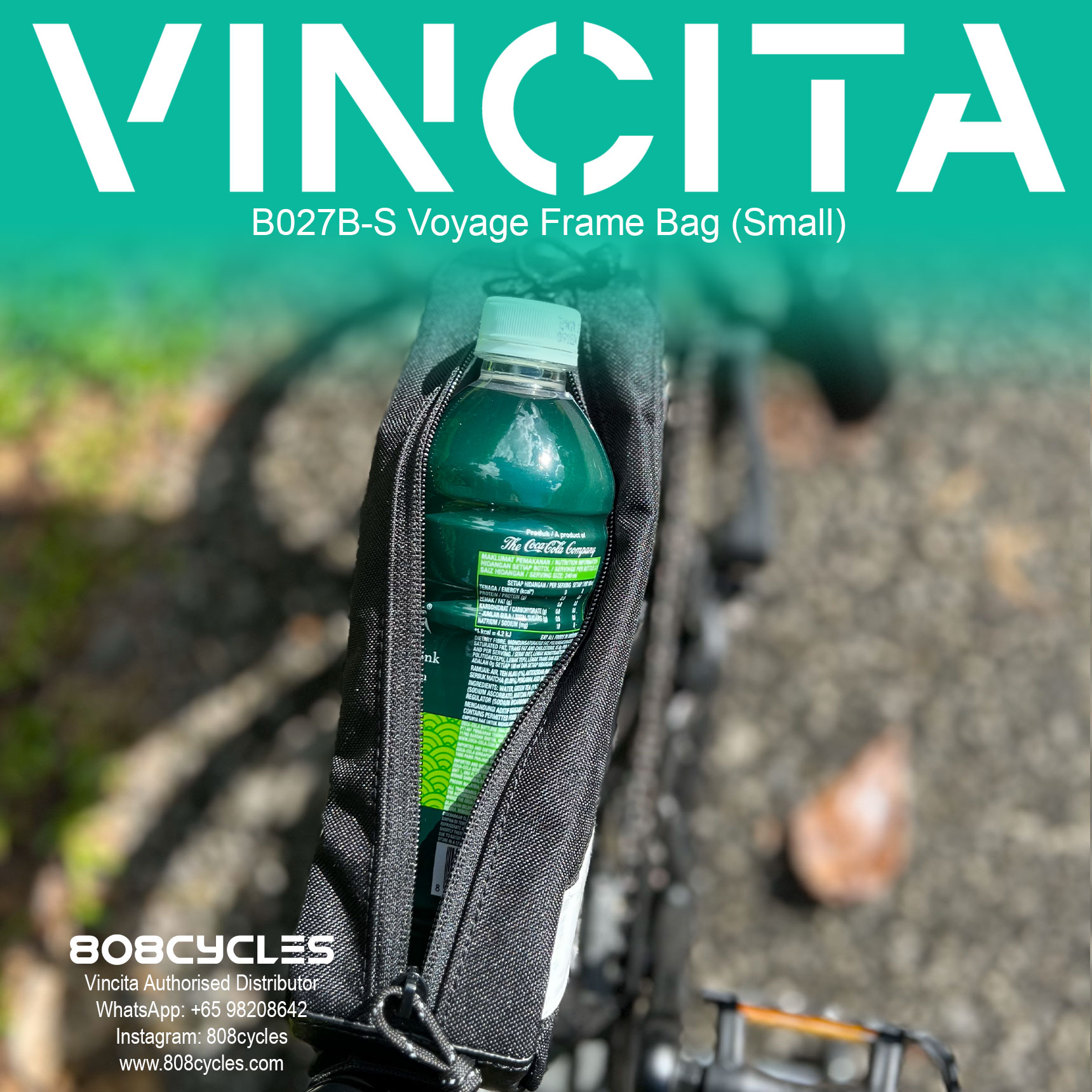 Vincita B027B-S Voyage Frame Bag S - Image 3