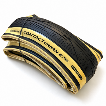 Continental CONTACT Urban 35-349 folding tyre 0150648 with cream sidewall