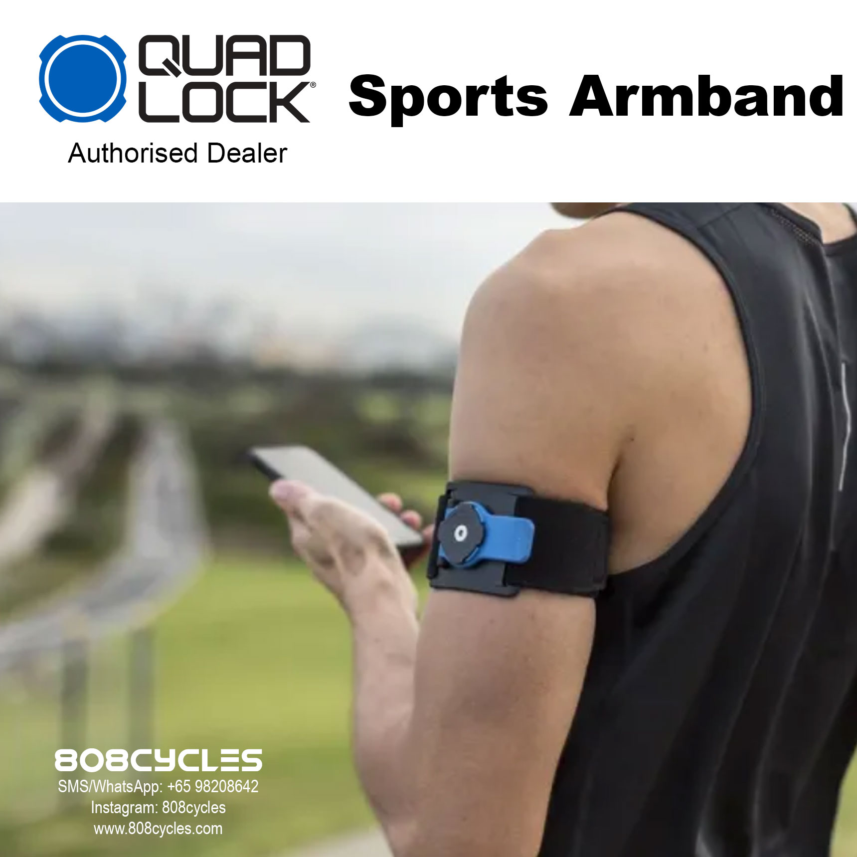 Quad Lock Sports Armband - Image 3