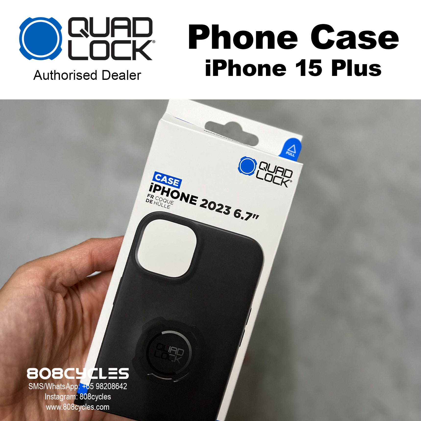 Quad Lock CASE - iPhone 15 Plus