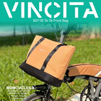 Vincita B071B To-Te Front Bag for Brompton