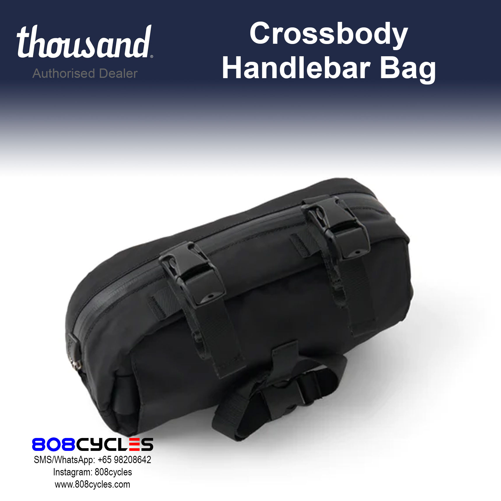Thousand Crossover Handlebar Bag - Image 5